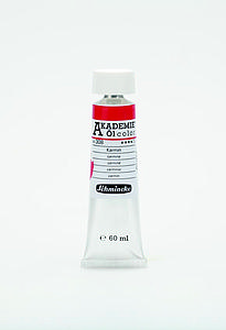 AKADEMIE OLIEVERF TUBE 60ML - 308 KARMIJN
