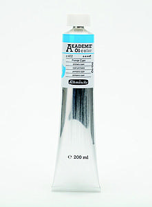 AKADEMIE OLIEVERF TUBE 200ML - 402 PRIMAIR CYAAN