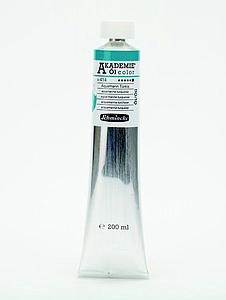 AKADEMIE OLIEVERF TUBE 200ML - 414 AQUAMARINE TURQUOISE