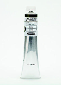 AKADEMIE OLIEVERF TUBE 200ML - 504 AARDEGROEN
