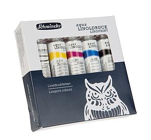 AQUA LINOPRINT SET 5 TUBES 20ML