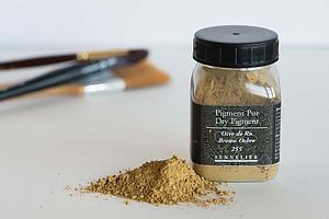 DRY PIGMENT 90G - 255 RUTHENIUM OKER 