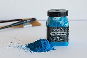 DRY PIGMENT 180G - 323 CERULEUM BLAUW 