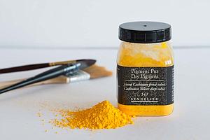 DRY PIGMENT 100G - 543 CADMIUMGEEL DONKER IMIT. 