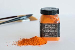 DRY PIGMENT 100G - 615 CADMIUM ORANJEROOD SUBSTRAAT 