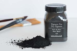 DRY PIGMENT 180G - 759 MARSZWART 