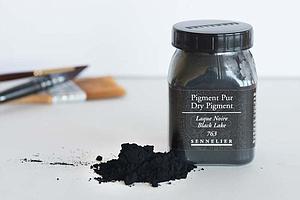 DRY PIGMENT 80G - 763 ZWART LAK 