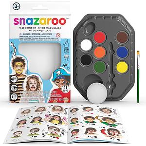 SNAZAROO - ADVENTURE FACE PAINT KIT - 11 ST.