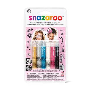 SNAZAROO - FANTASY FACE PAINT STICKS SET - 6ST.