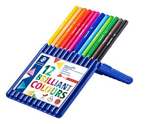 STAEDTLER ERGOSOFT KLEURPOTLODEN SET - 12 STUKS