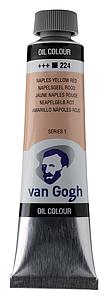 VANGOGH OLIEVERF 40ML - 224 NAPELSGEEL ROOD