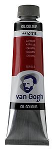 VANGOGH OLIEVERF 40ML - 318 KARMIJN