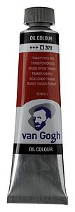 VANGOGH OLIEVERF 40ML - 378 TRANSPARANT OXYDROOD