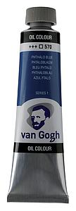 VANGOGH OLIEVERF 40ML - 570 PHTALOBLAUW 