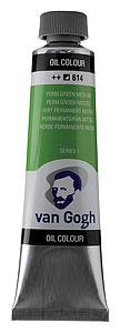 VANGOGH OLIEVERF 40ML - 614 PERMANENTGROEN MIDDEL