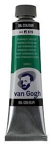 VANGOGH OLIEVERF 40ML - 619 PERMANENTGROEN DONKER