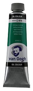 VANGOGH OLIEVERF 40ML - 675 PHTALOGROEN