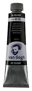 VANGOGH OLIEVERF 40ML - 702 LAMPENZWART