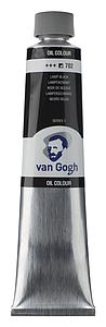 VANGOGH OLIEVERF 200ML - 702 LAMPENZWART