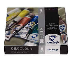 VANGOGH OLIEVERF STARTER SET -  20ML - 6ST