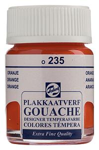 TALENS PLAKKAATVERF FLACON 16ML - 235 ORANJE