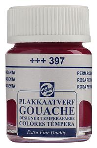 TALENS PLAKKAATVERF FLACON 16ML - 397 PERMANENT ROZE MAGENTA