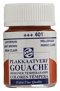 TALENS PLAKKAATVERF FLACON 16ML - 401 LICHTBRUIN