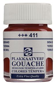 TALENS PLAKKAATVERF FLACON 16ML - 411 SIENNA GEBRAND