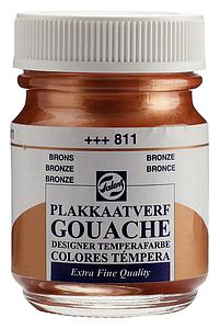 TALENS PLAKKAATVERF FLACON 50ML - 811 BRONS