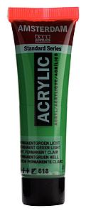 ACRYL STANDARD TUBE 20ML - 618 PERMANENT GROEN LICHT