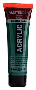 ACRYL STANDARD TUBE 20ML - 619 PERMANENT GROEN DONKER