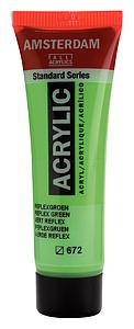 ACRYL STANDARD TUBE 20ML - 672 REFLEXGROEN