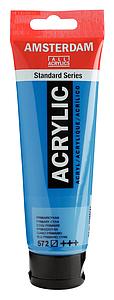 ACRYL STANDARD TUBE 120ML - 572 PRIMAIRCYAAN