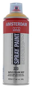 ACRYL SPUITBUS 400ML NAPELSGEEL DONKER