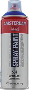 ACRYL SPUITBUS 400ML ULTRAMARIJN