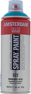 ACRYL SPUITBUS 400ML TURKOOISBLAUW