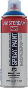 ACRYL SPUITBUS 400ML PRIMAIRCYAAN
