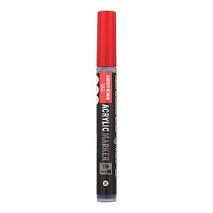 ACRYLIC MARKER 3-4MM - 735 OXIDE ZWART