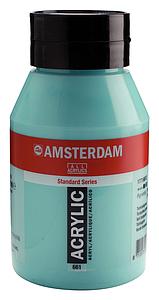 ACRYL STANDARD POT 1L - 661 TURKOOISGROEN