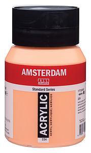 ACRYL STANDARD POT 500ML - 224 NAPELSGEEL ROOD 