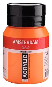 ACRYL STANDARD POT 500ML - 276 AZO-ORANJE