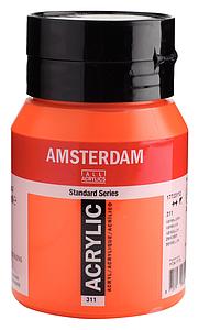 ACRYL STANDARD POT 500ML - 311 VERMILJOEN 