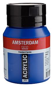 ACRYL STANDARD POT 500ML - 570 PHTALOBLAUW