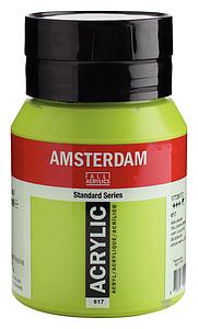 ACRYL STANDARD POT 500ML - 617 GEELGROEN