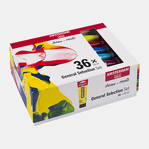 ACRYL STANDARD SERIES SET - 36X TUBES 20ML