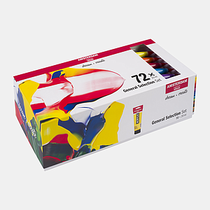 ACRYL STANDARD SERIES SET - 72X TUBES 20ML 