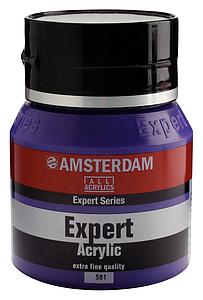 ACRYL EXPERT POT 400ML - 581 PERMANENT BLAUWVIOLET DEKKEND