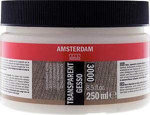 AMSTERDAM GESSO TRANSPARANT - POT 250ML