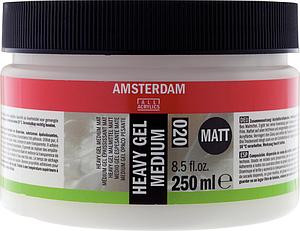 HEAVY GEL MEDIUM MAT POT 250ML