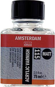 AMSTERDAM ACRYLVERNIS MAT - 75ML